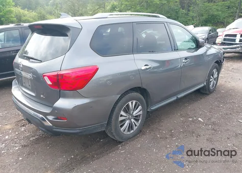 2019 Nissan Pathfinder Sl z USA, uszkodzony, nr VIN 5N1DR2MN9KC603843